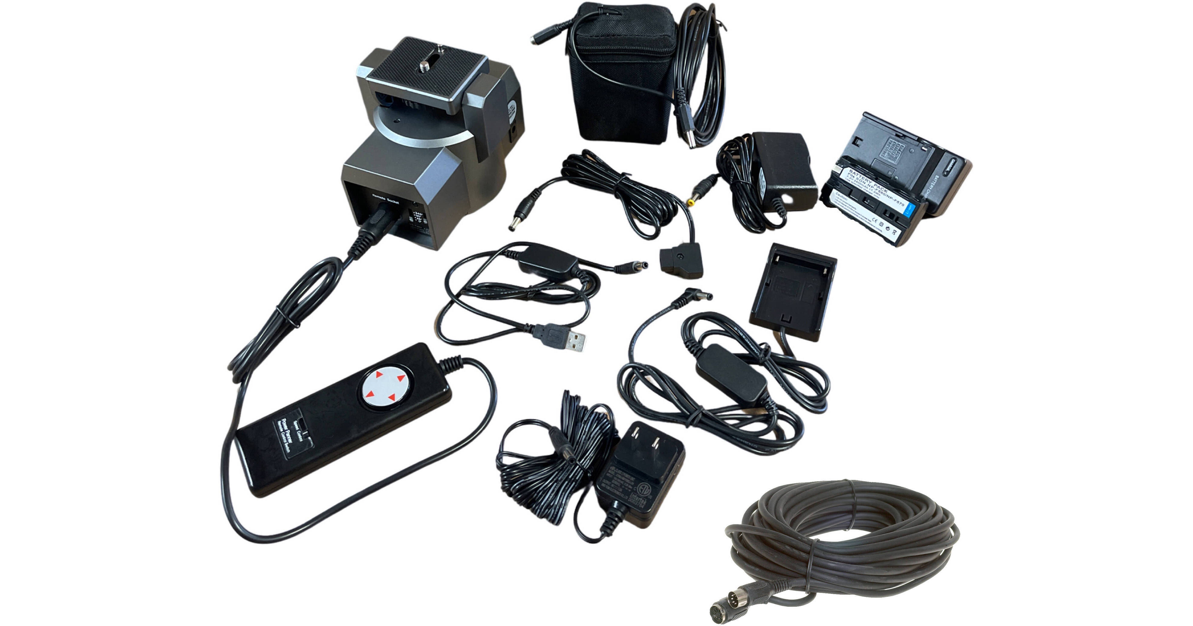 Bescor MP101 Pan/Tilt Head MP101GOBNPF20 B&H Photo Video