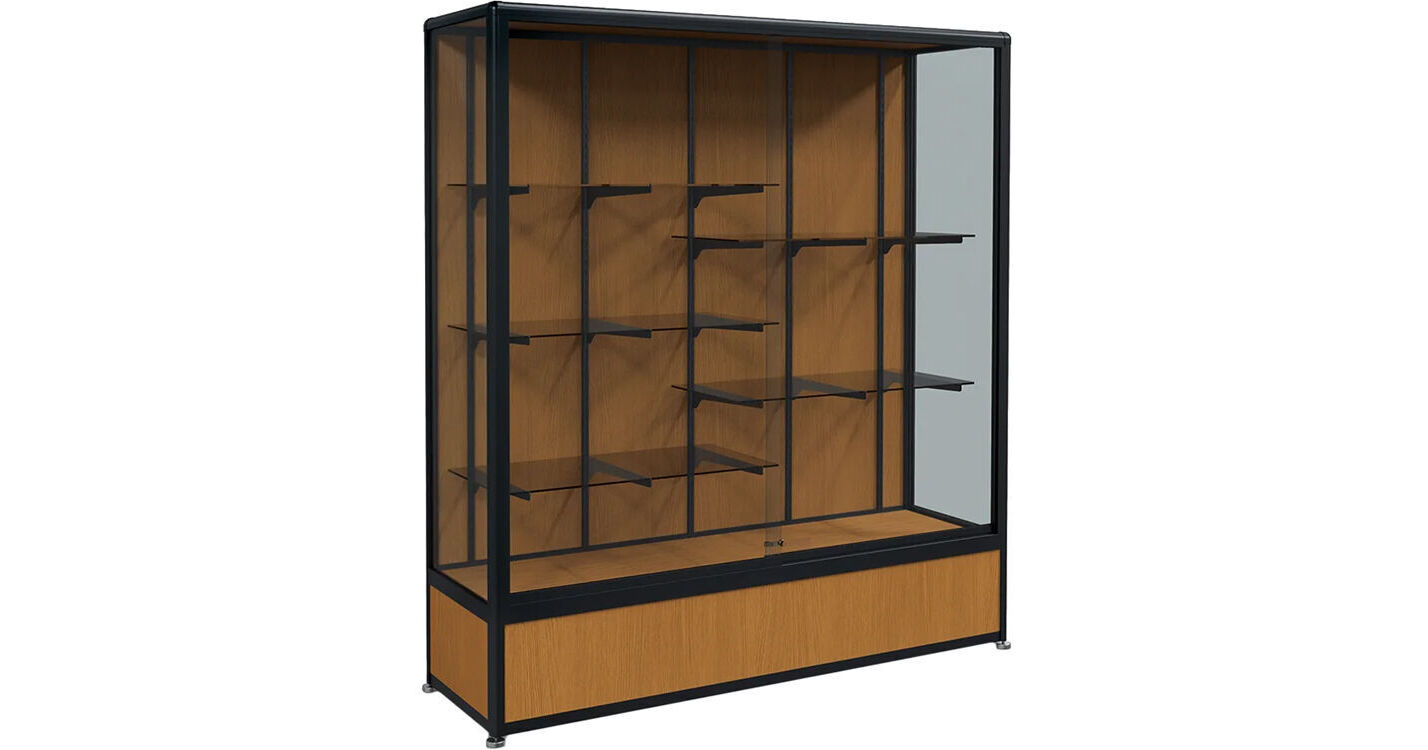 Best Rite DISPLAY CASE 6' WIDE (OAK) 93R8610 B&H Photo Video
