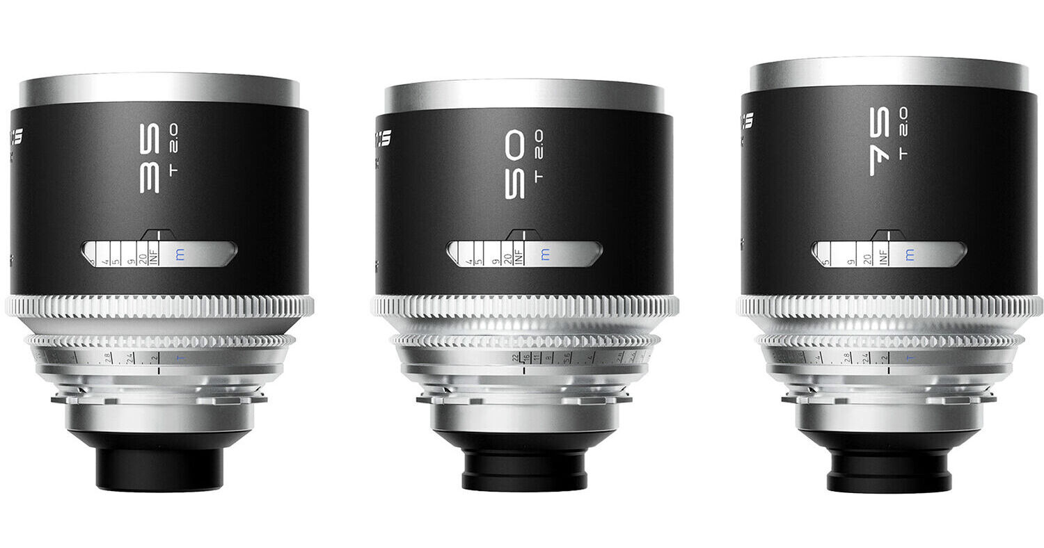 BLAZAR LENS MANTIS T2.0 1.33x Anamorphic 3-Lens Set MS-3LS-PL