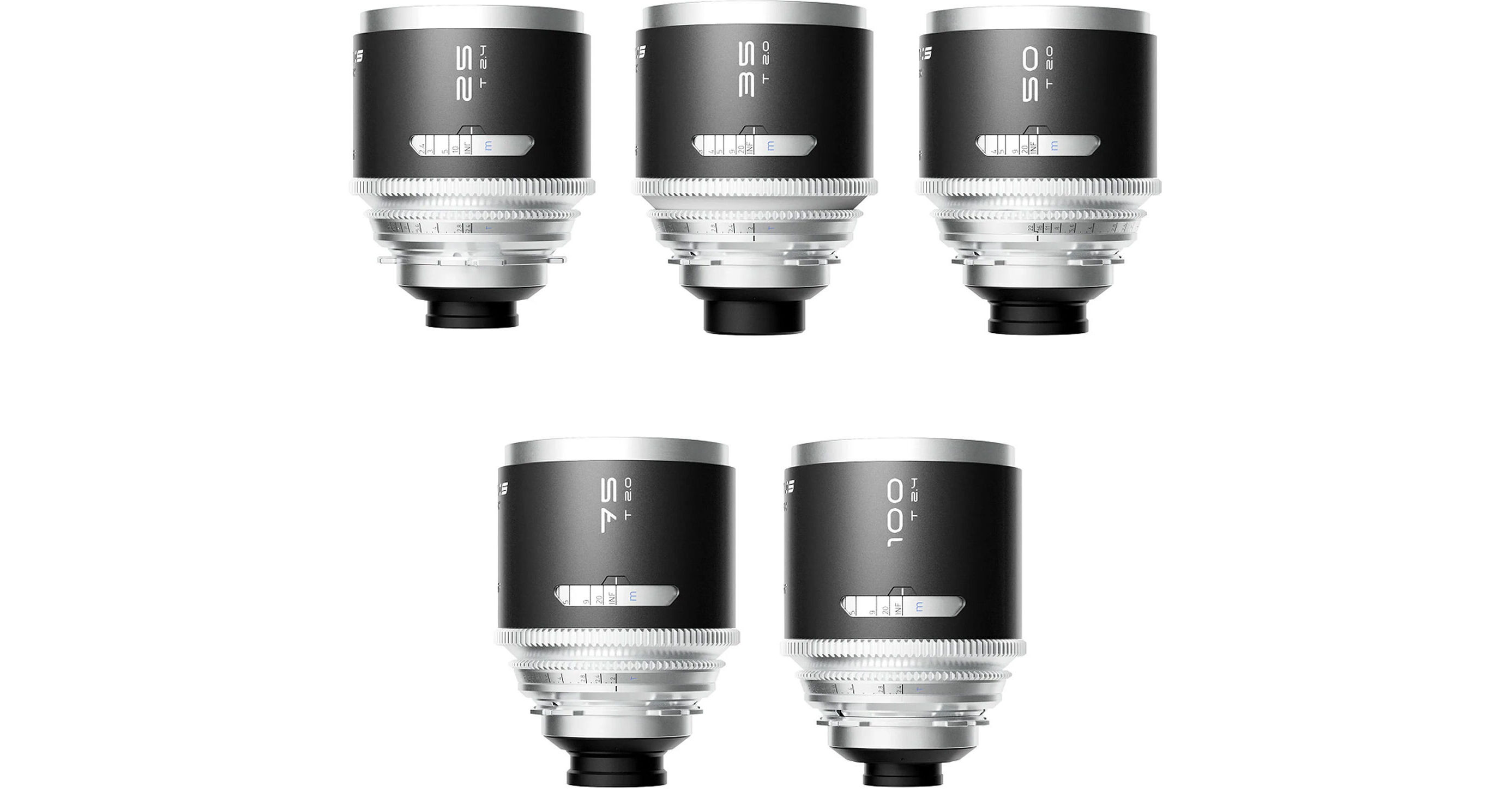 レクトファーゾ  マンダリンムスク50mm BLAZAR LENS MANTIS 1.33x Anamorphic 5-Lens Set (Sony E) MS-5LS-E