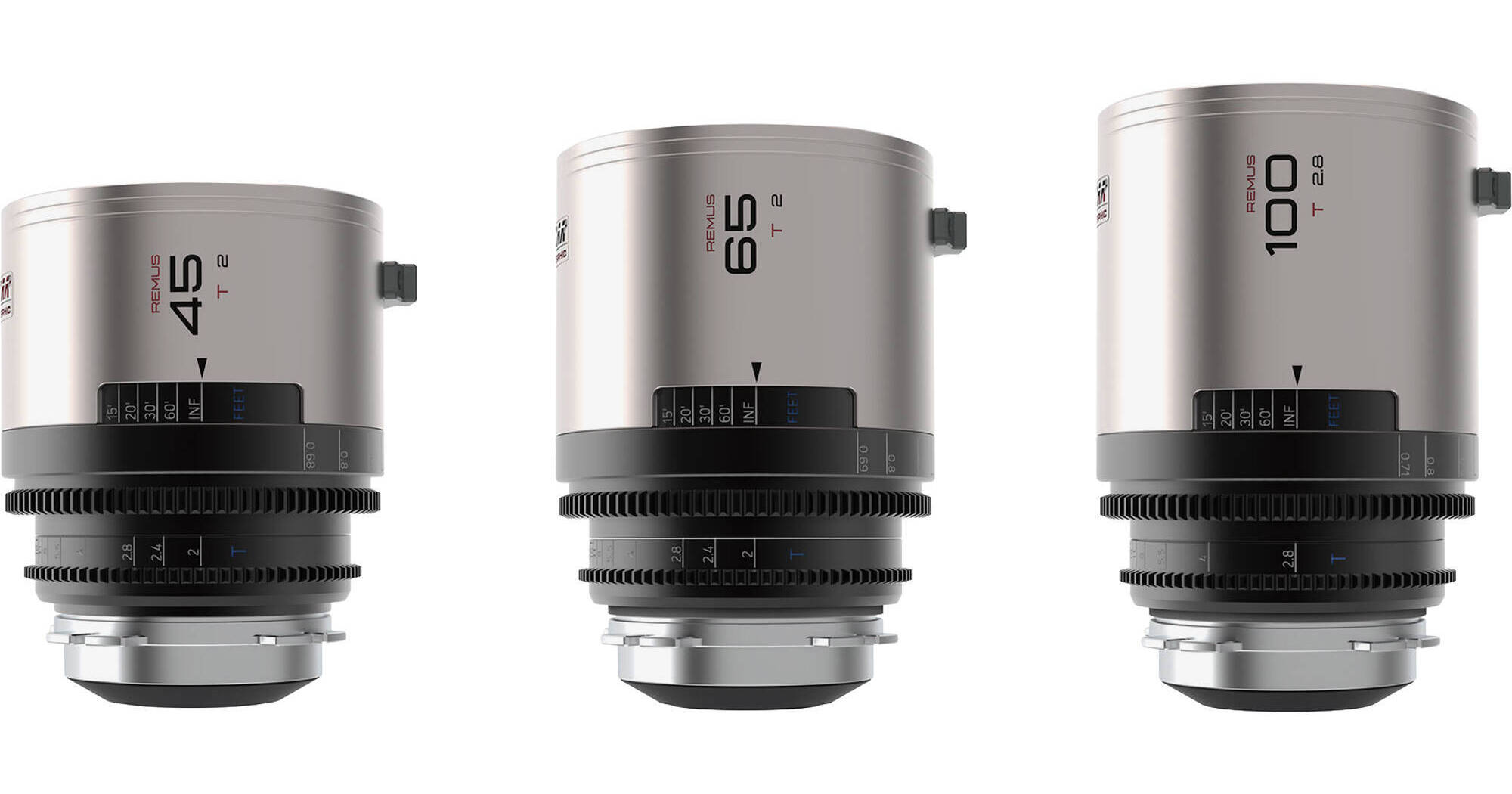 BLAZAR LENS Remus 45/65/100mm T2.0 Full-Frame 1.5x RE-3L-EFB B&H
