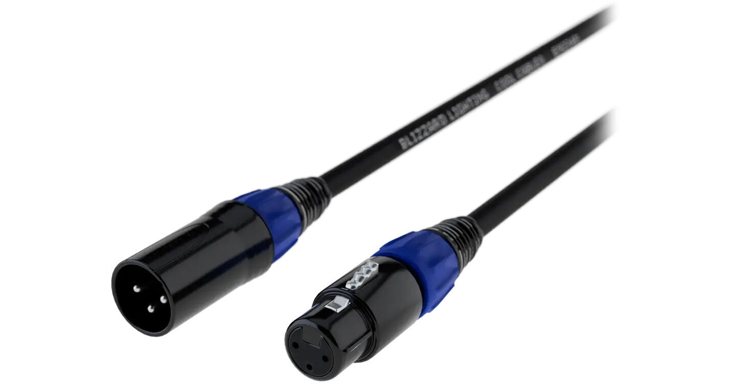 thumbnail image 2 of 25ft XLR Male To Female Microphone Cable – 3-Pin Premium Gold, 16 AWG 2 of 6