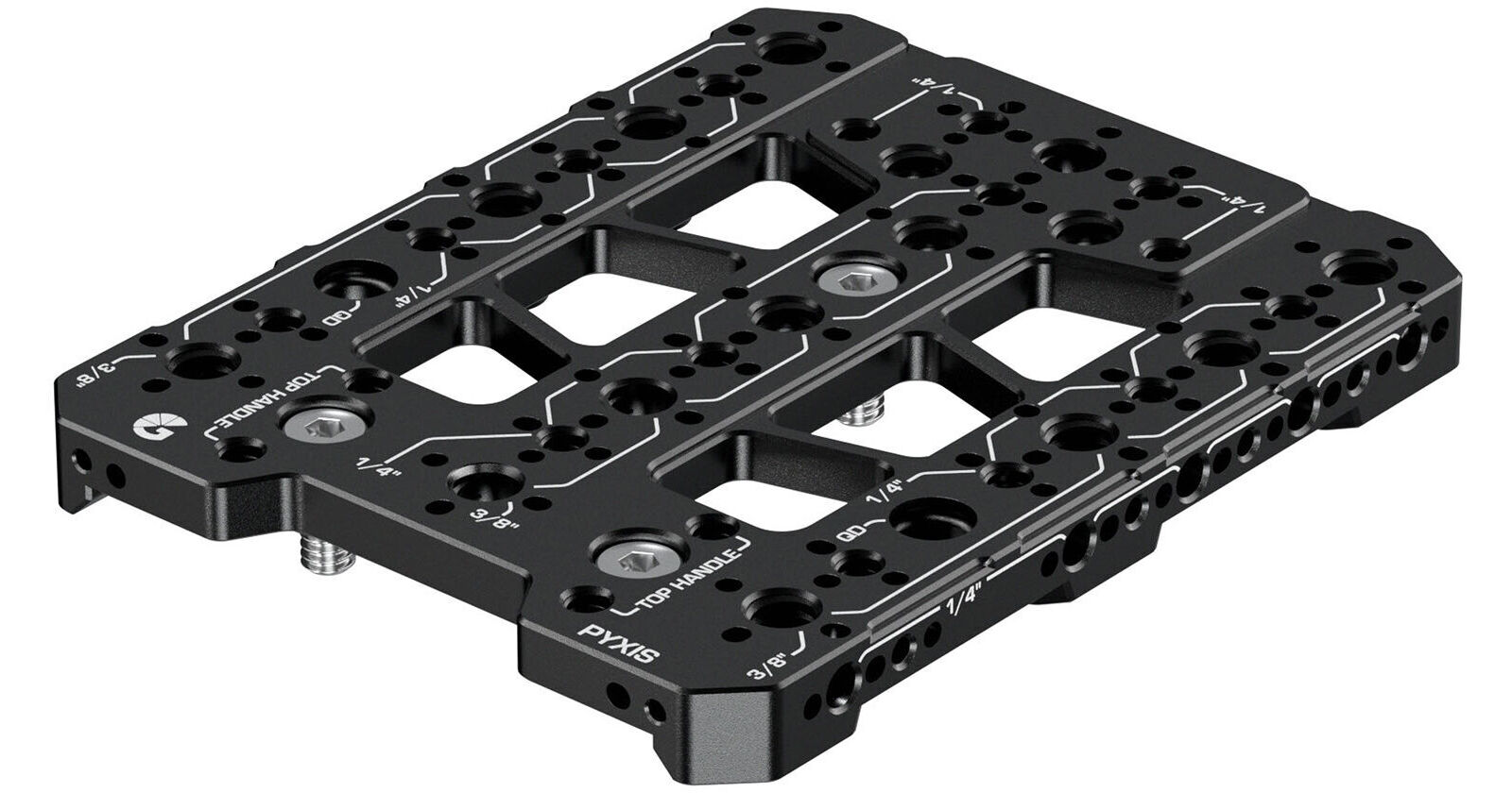 8Sinn Top Plate Pour Blackmagic Pyxis 6K – Plaque Supérieure Aluminium Avec Rail NATO