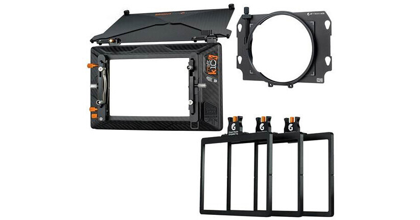 Bright Tangerine Misfit Kick 3-Stage Matte Box 114mm Clamp-On