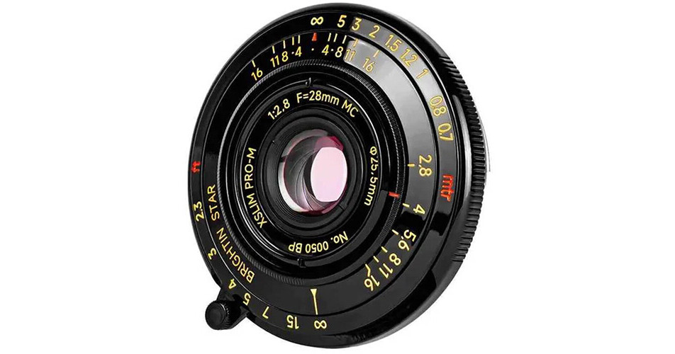 Brightin Star 28mm f/2.8 Pancake Lens 6977732090514 B&H Photo