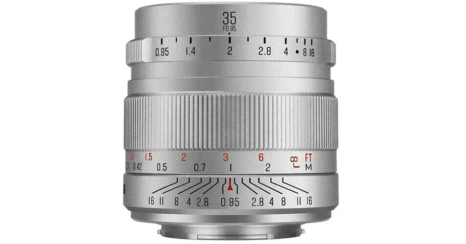 Brightin Star 35mm f/0.95 Lens (FUJIFILM X, Silver)