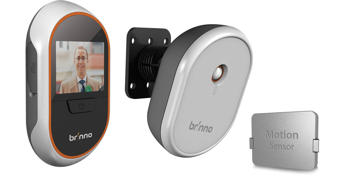 Brinno PVH133012 Digital Peephole Viewer/Camera & MAS100 Motion Brinno PVH133012 Digital Peephole Viewer/Camera & MAS100 Motion