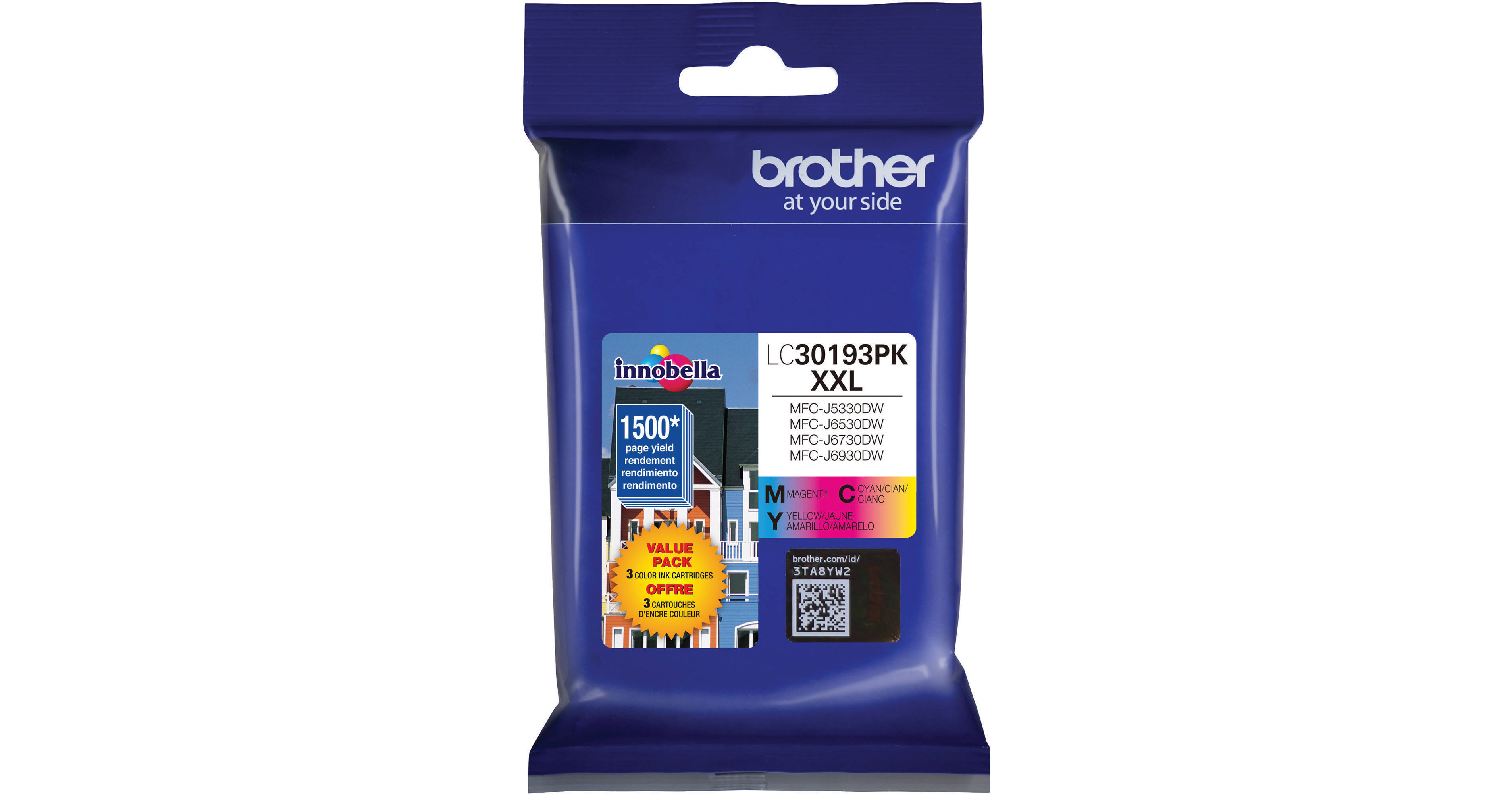 Lotto Cartucce Originali Brother LC3217 &ndash; Nero, Ciano, Magenta, Giallo Per MFC-J5330DW, J6930DW