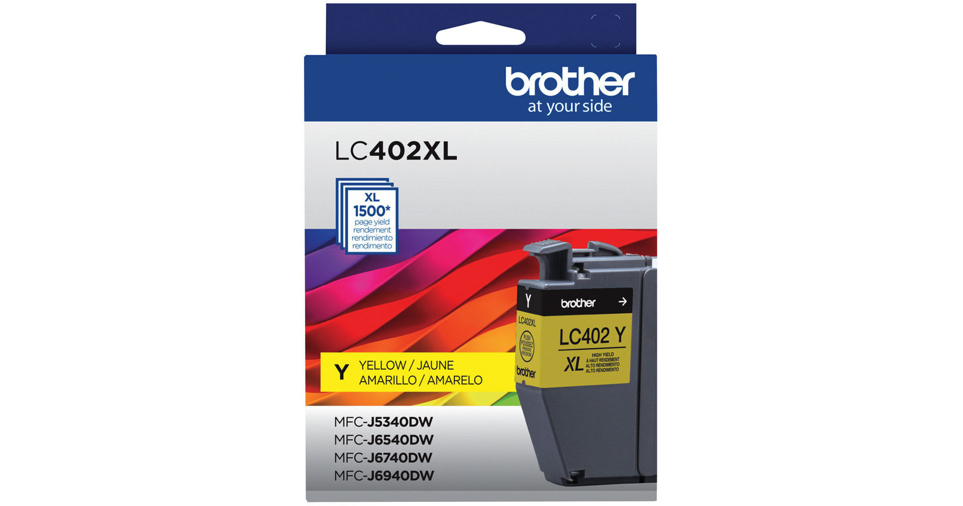 Brother Genuine LC402 INKvestment Tank High-Yield LC402XLYS B&H