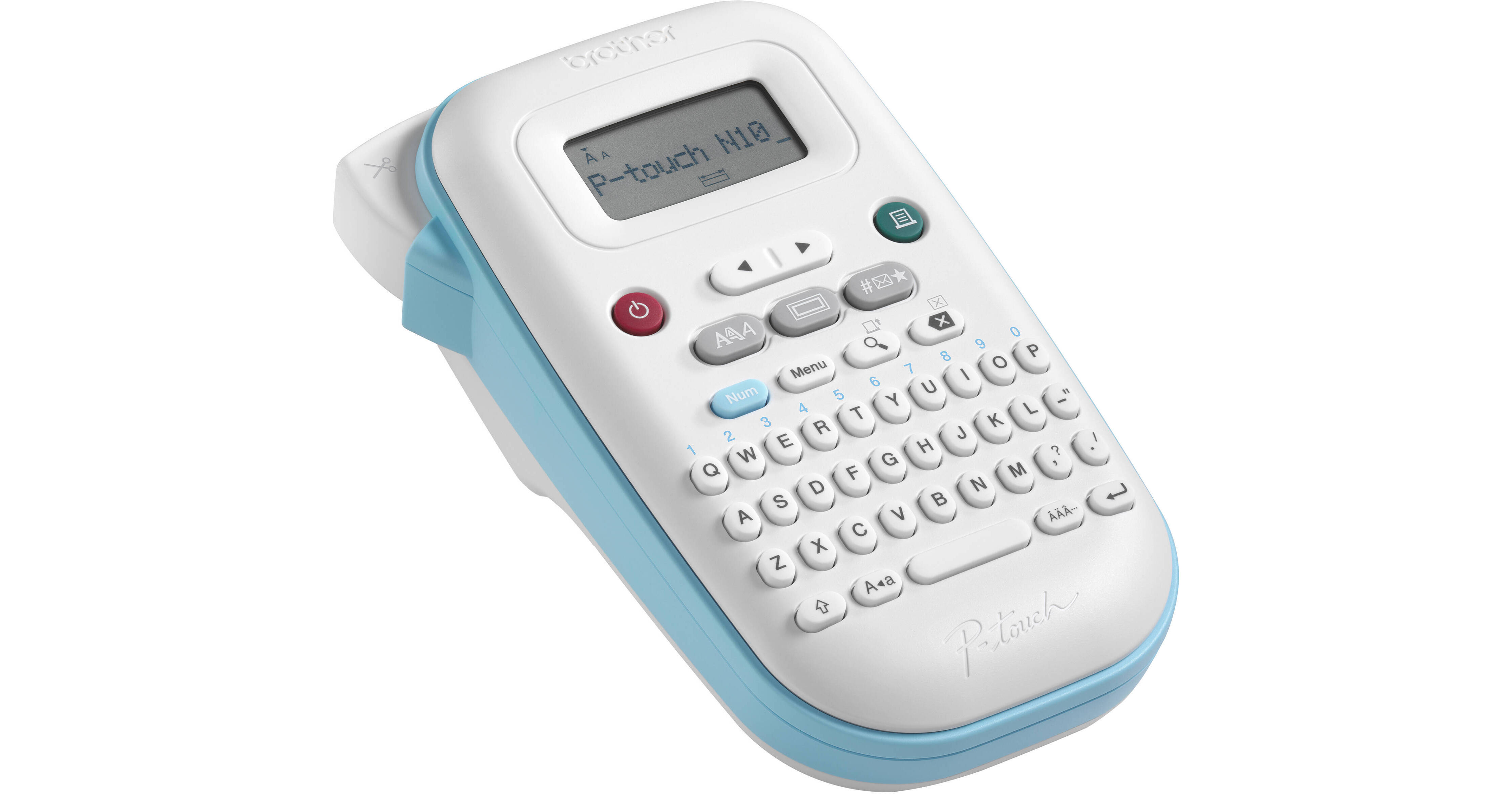 Brother PT-H110 Portable Label Maker - Handheld QWERTY Keyboard For Home & Office Organization