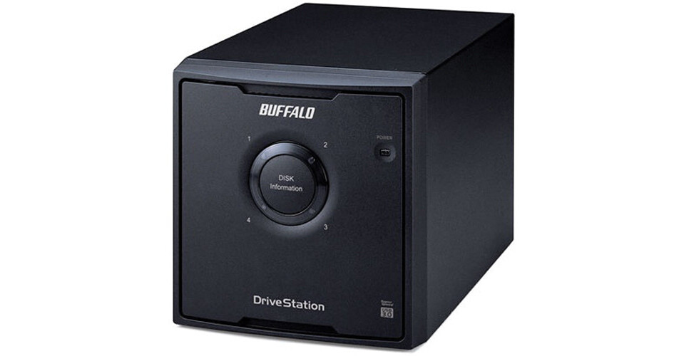 Buffalo DriveStation Quad 8TB 4-Bay USB 3.0 RAID HD-QH8TU3R5 B&H