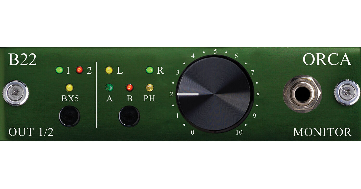 Orca Monitor Burl Audio 4-Channel DAC Orca Control Room B16-B22-ORCA-ELMA B&H