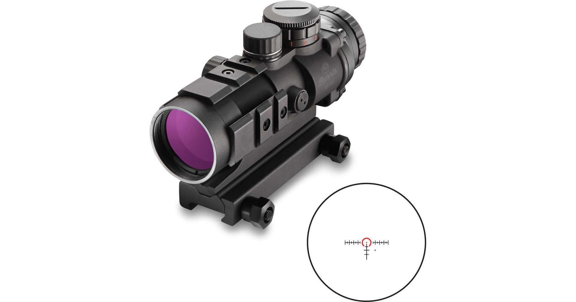 Burris Optics 3x32 AR-332 Rifle Sight 300217 B&H Photo Video