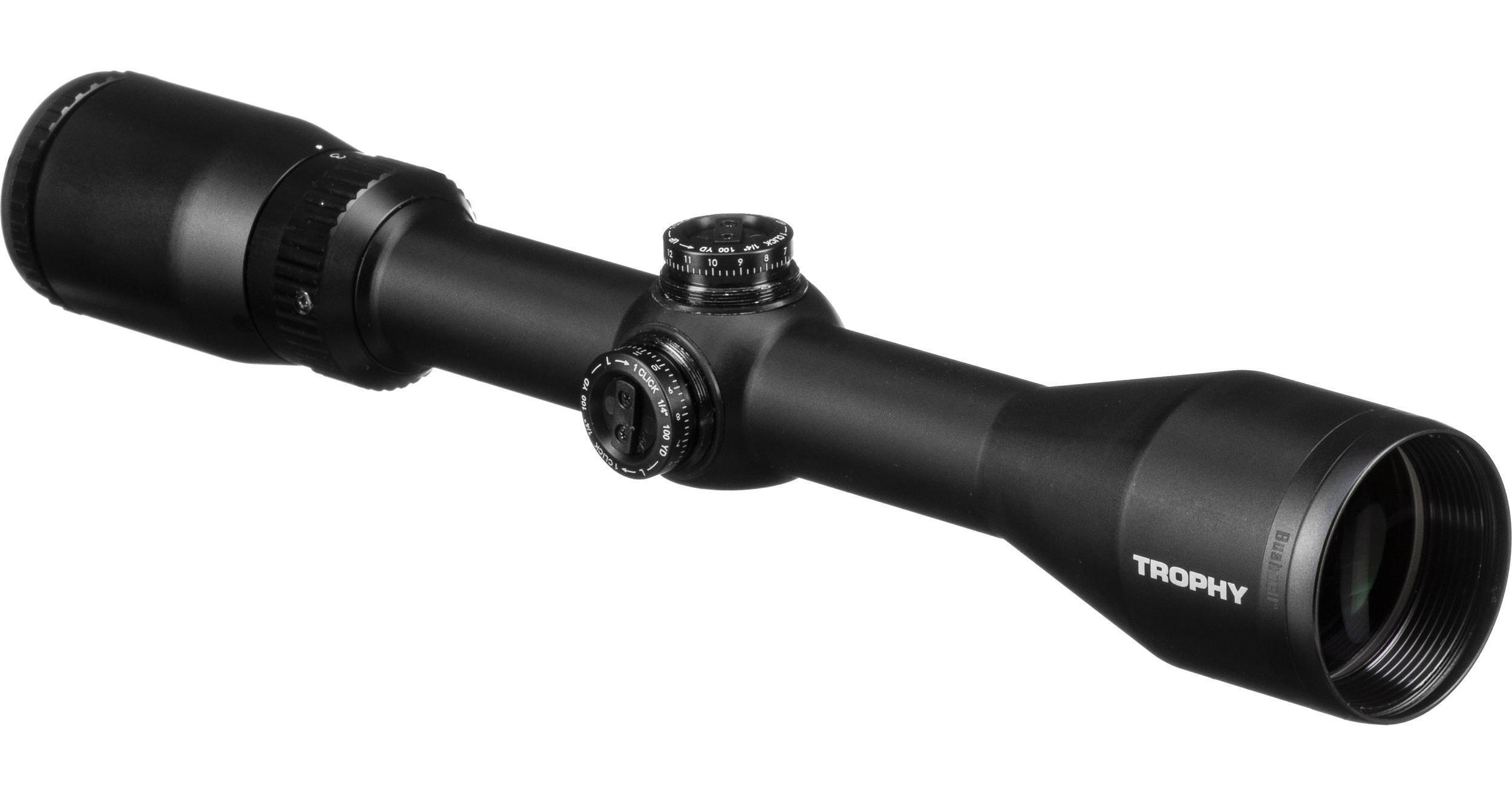 Bushnell 3-9x40 Trophy Riflescope (Mil-Dot Reticle, Black)