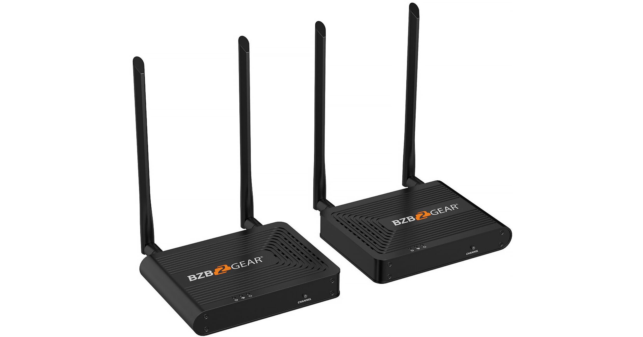 Kit D'extension HDBaseT BZBGEAR 4K : émetteur/récepteur Mural HDMI/USB/RS232
