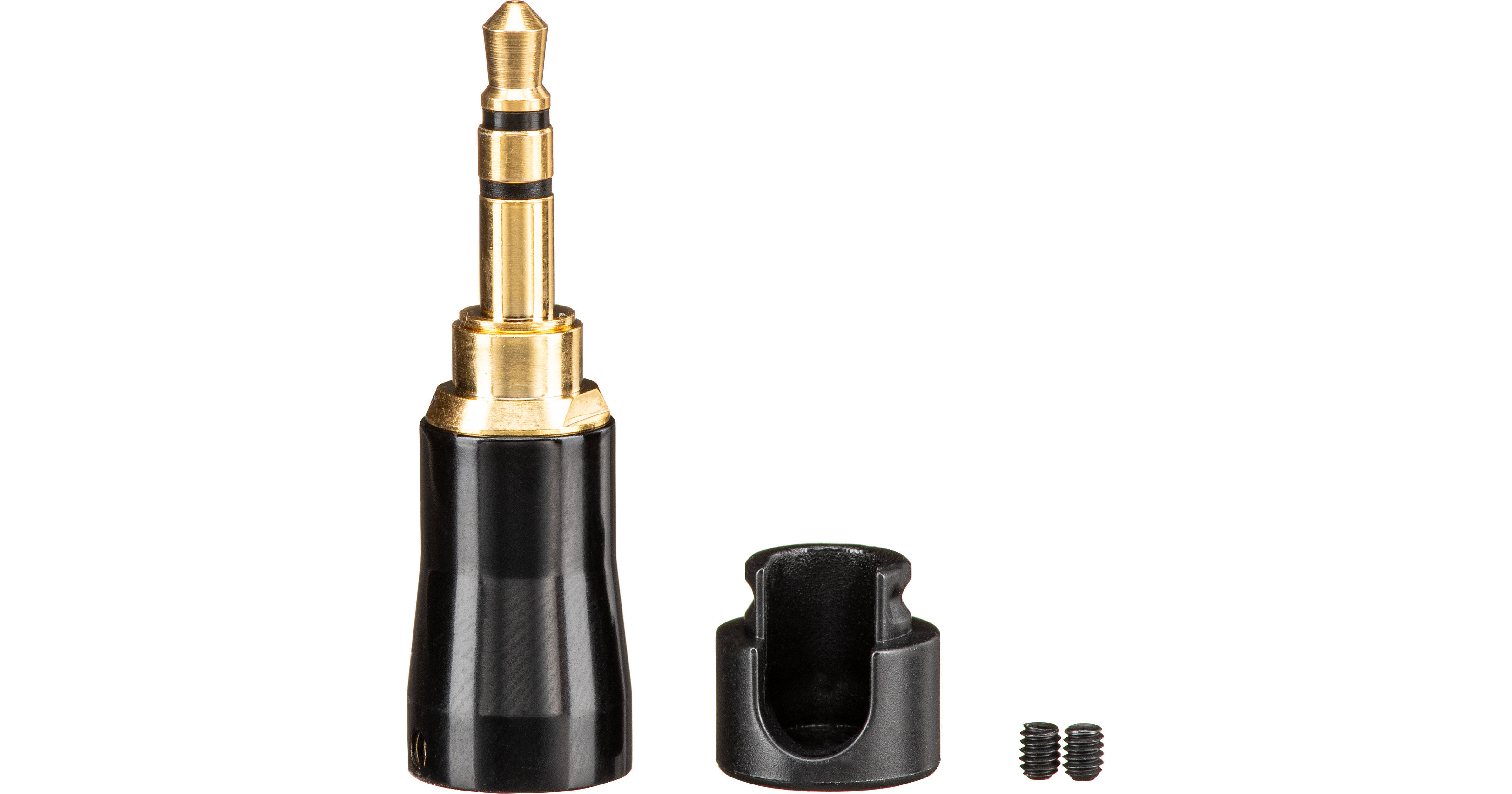 Cable Techniques CT-35-RA Connector (Large Cap, Black)