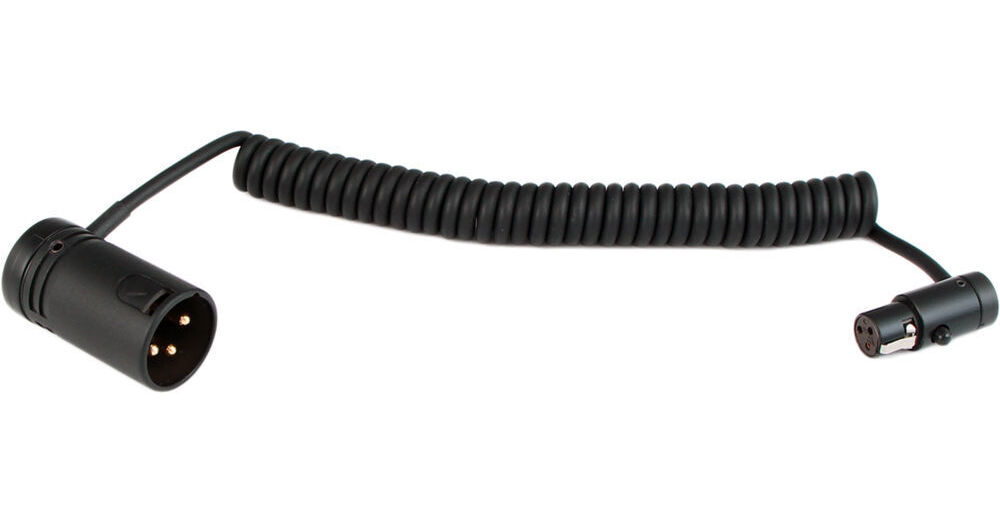 Cable Techniques TA3F to XLR-3M Low-Profile Coiled