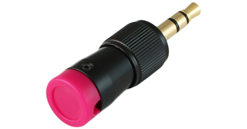Low-Profile Audio-Cable for Sennheiser-EK-2000 XLR 3-Pin Male to Locking-3.5mm-TRS Right-Angle