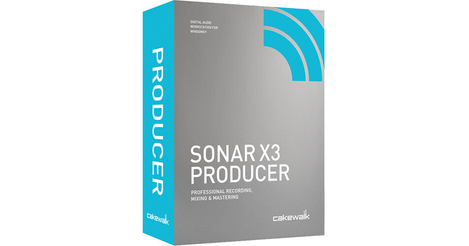 Cakewalk Sonar X3 Producer - Professional Recording, CXSP300-90C