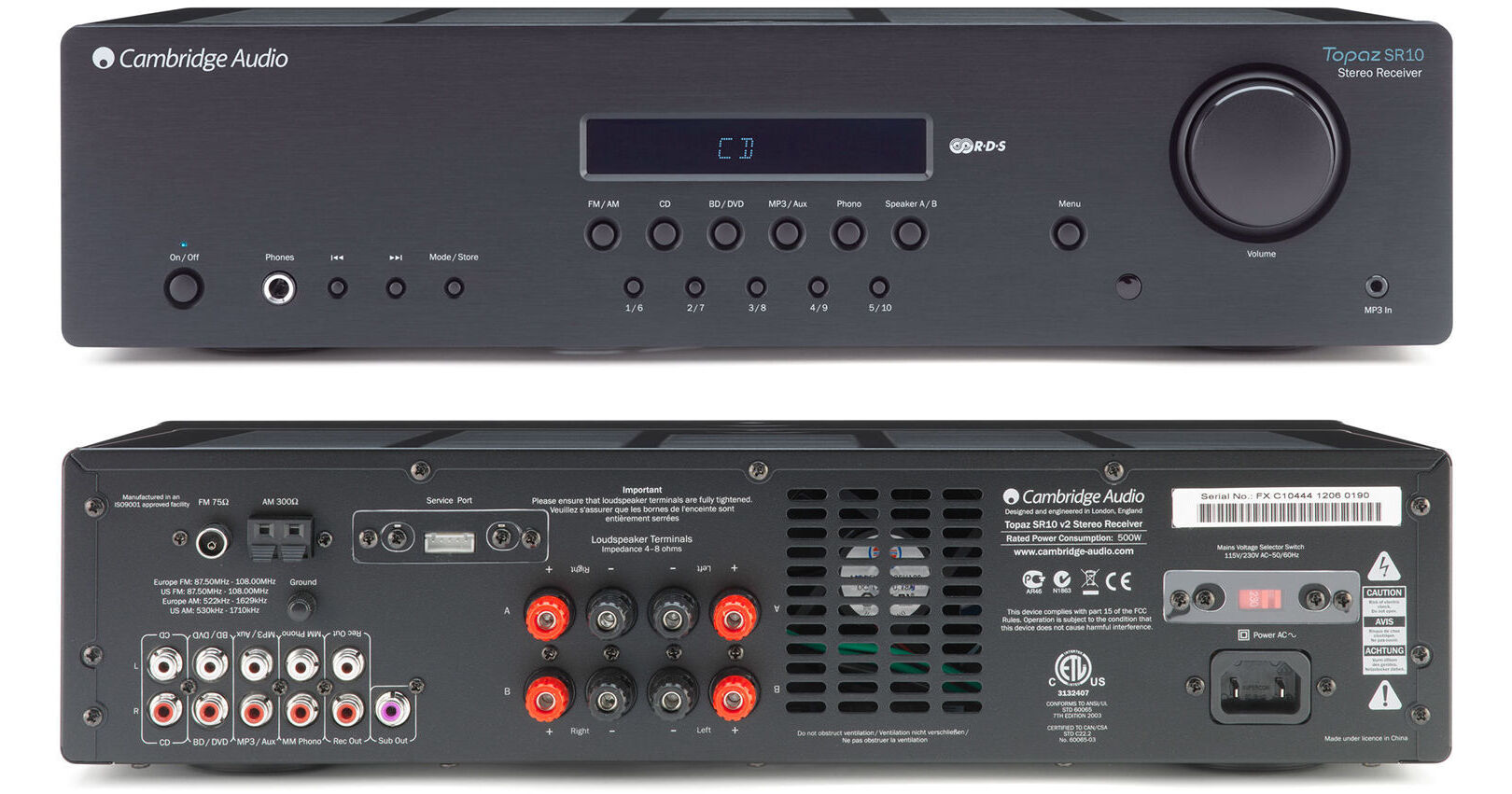 Cambridge プリメインアンプ Audio AM10 TOPAZ AM5 Topaz ケンブリッジ