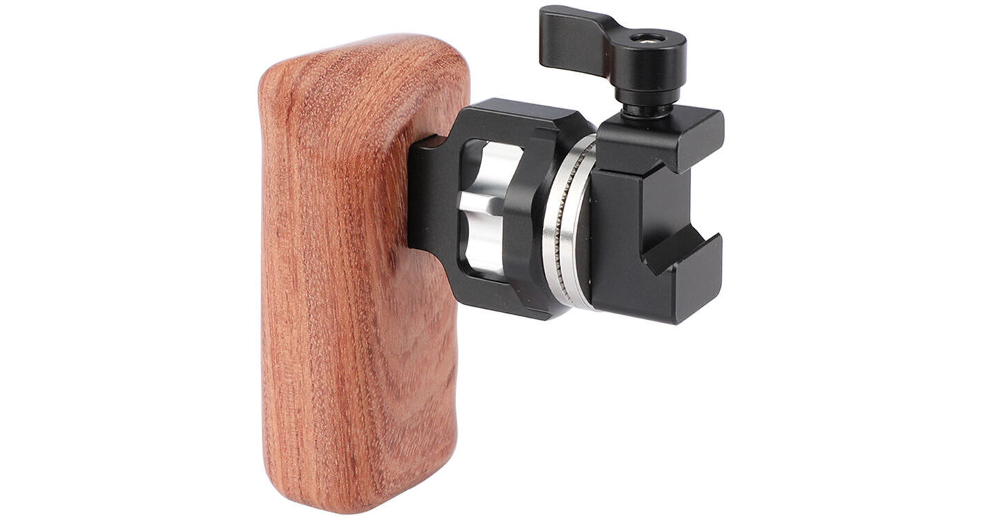 Poignée Extension CAMVATE Avec Rosette Standard – Handgrip Allongée Avec Vis à Ailette Pour Accessoires Photo/Vidéo