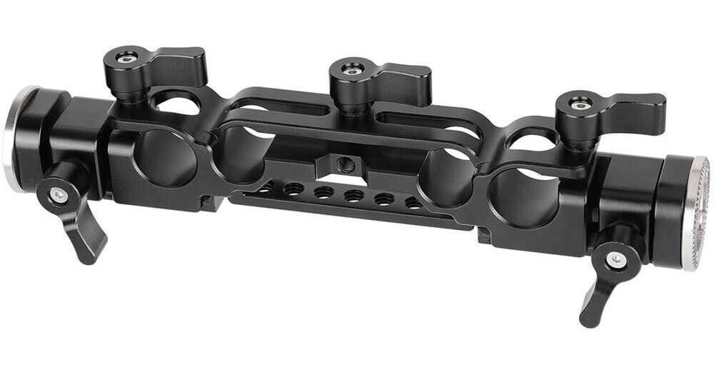 CAMVATE Rod Clamp Mit Lederhandgriff – Für 15 Mm & 19 Mm Stangen, Schulterrig-Montage