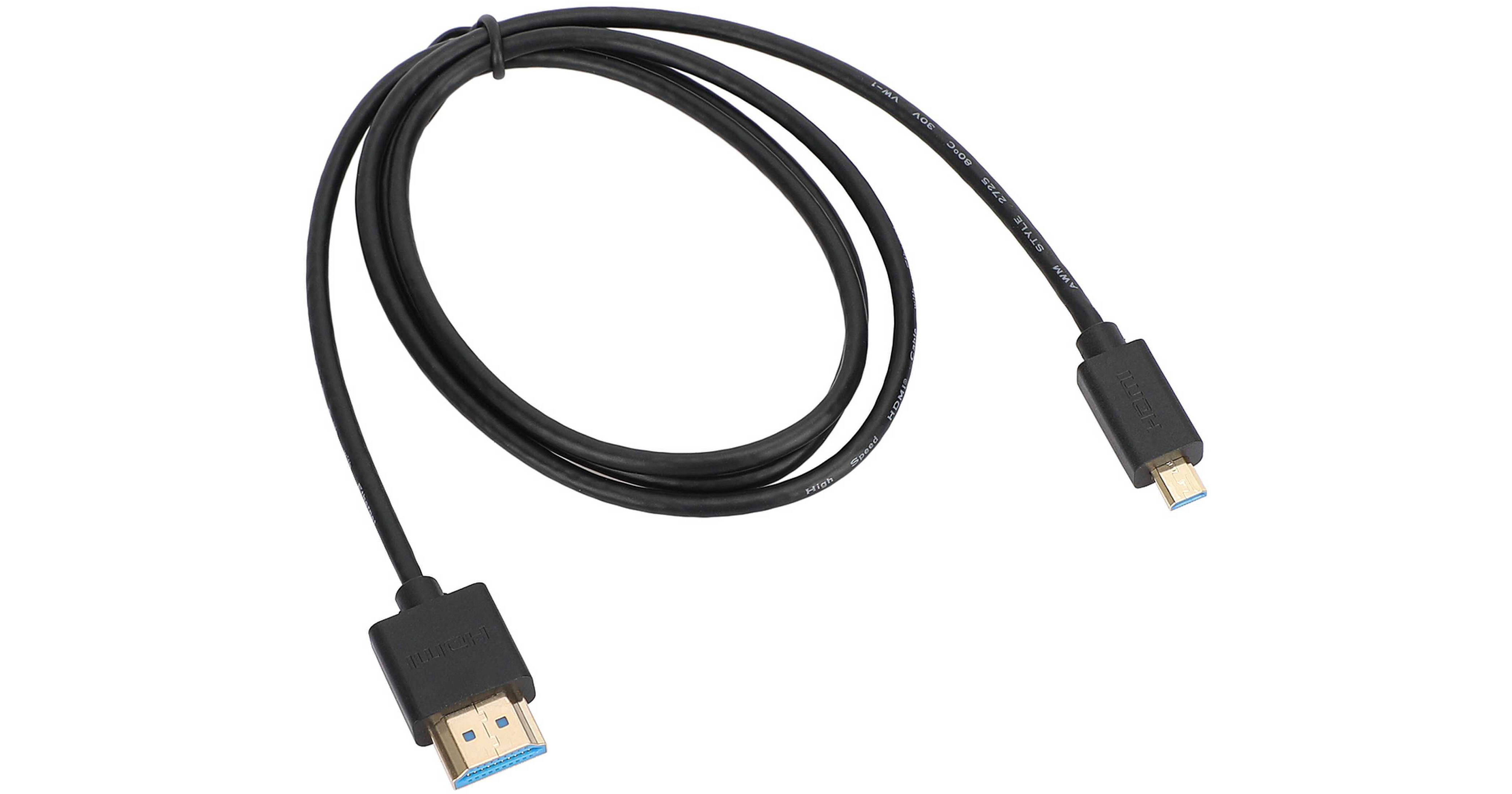 Xssive HDMI 4K 3m Cable – Screen Mirroring & Ultra-HD-Übertragung in Grau HDMI-Kabel, (3 cm), Flexible Anwendung, Vergoldete Stecker, HDMI Cable