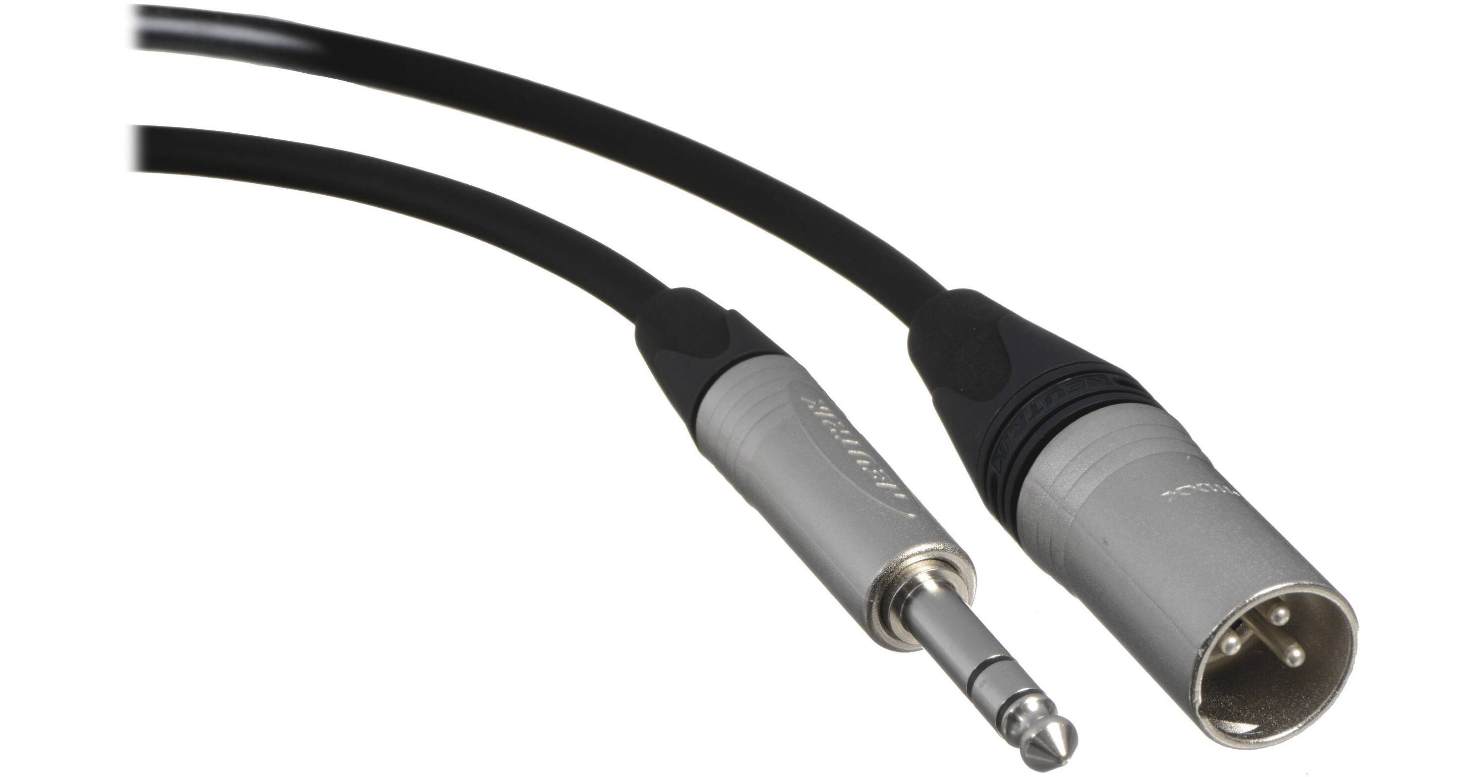 Canare Star Quad 3-Pin XLR Male to 1/4 TRS Male Cable CATMXM015