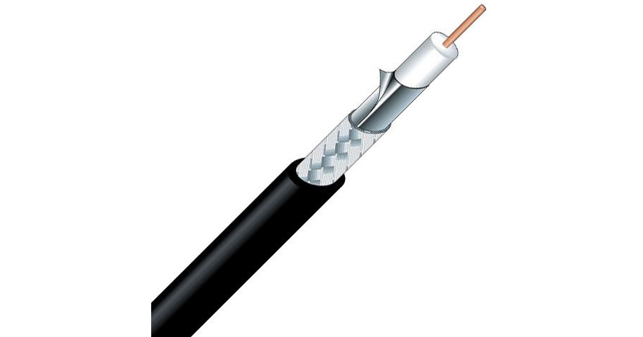 75Ω Coaxial Cable V3-3C CANARE 563 6本 Canare Lightweight 75-Ohm 12G-SDI UHD Video Coax L-3.3CUHD-50M