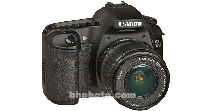Used Canon EOS 30D Digital Camera with Canon EF-S 1234B002 B&H