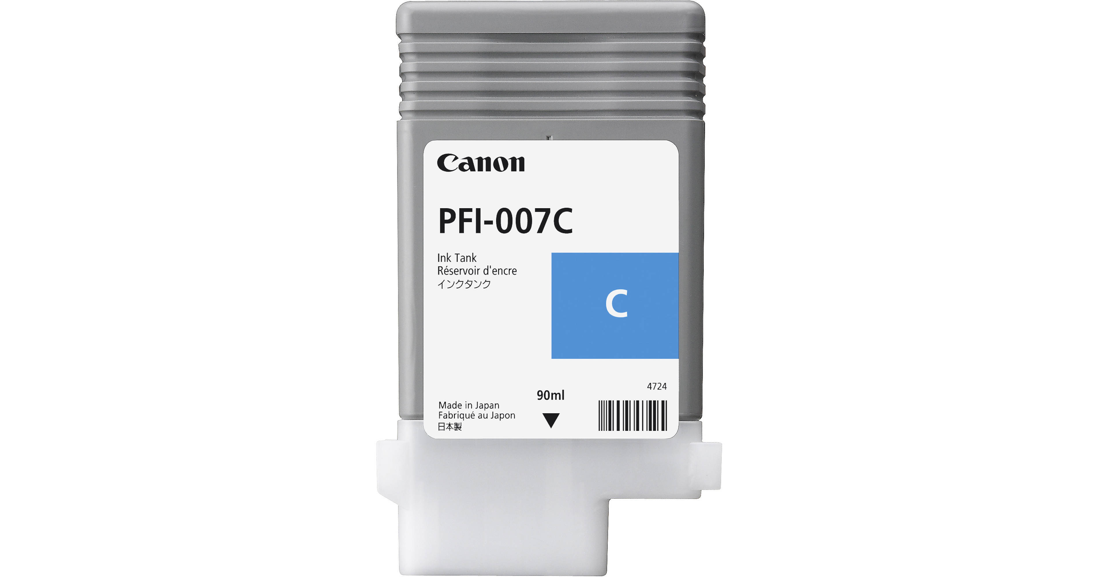 Canon PFI-007C Cyan Ink Tank (90mL) 2144C001AA B&H Photo Video