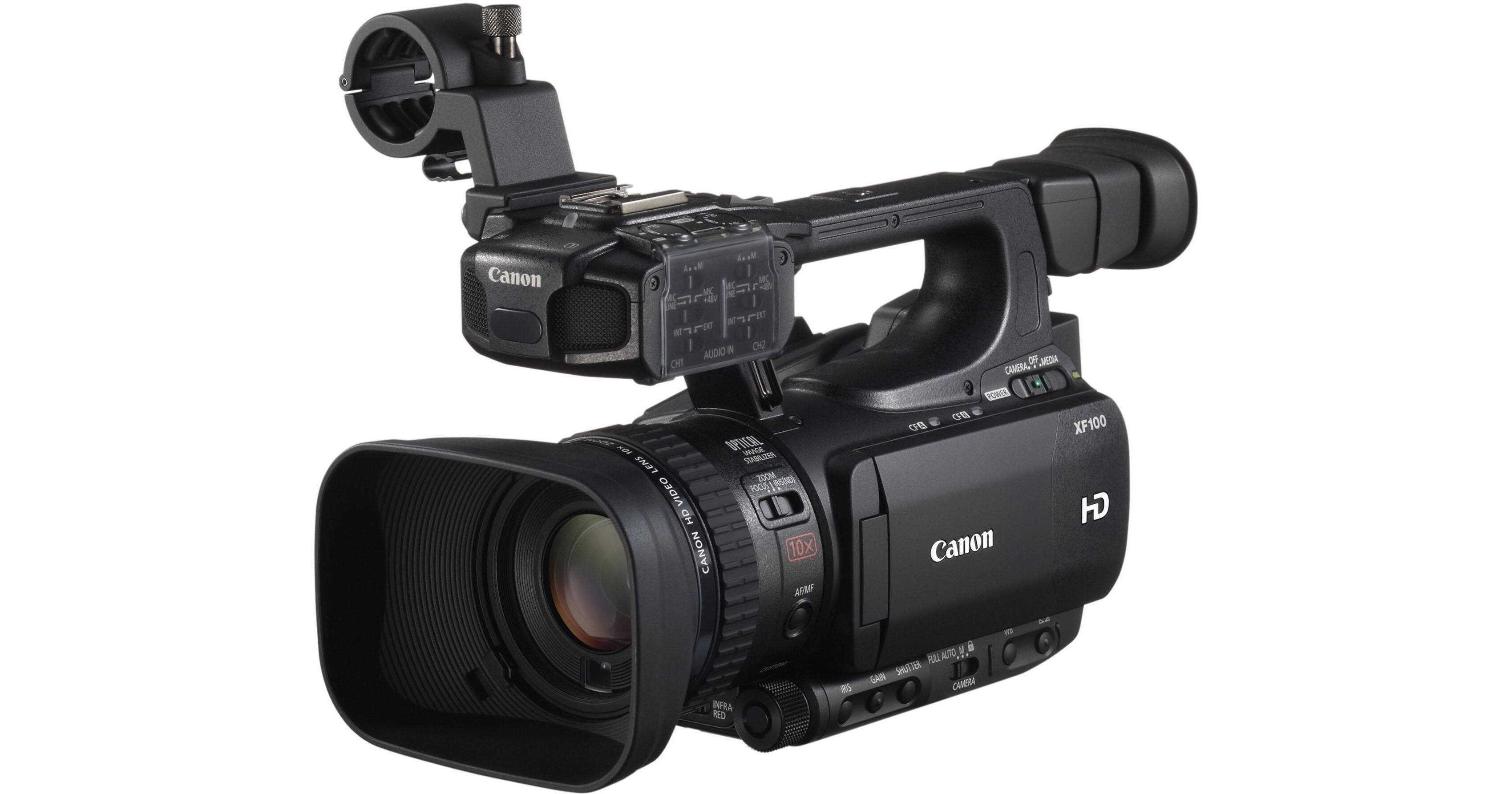 Canon XF100 HD 業務用ビデオカメラ 動作品 訳あり Canon XF100 HD Professional Camcorder (Refurbished) 4888B002AA