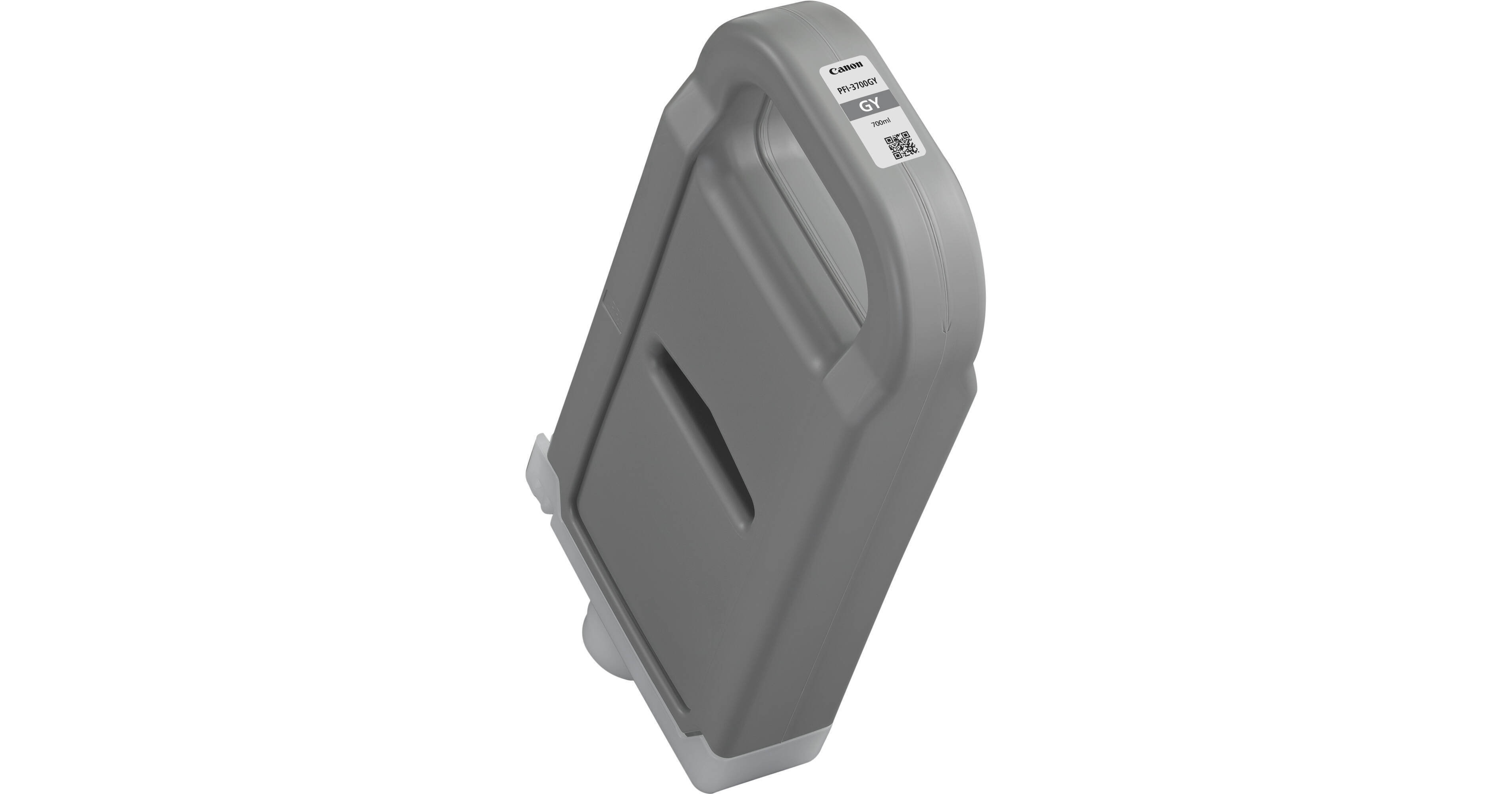 Canon PFI-3700 GY Gray Pigment Ink Tank (700mL) 6448C001AA B&H