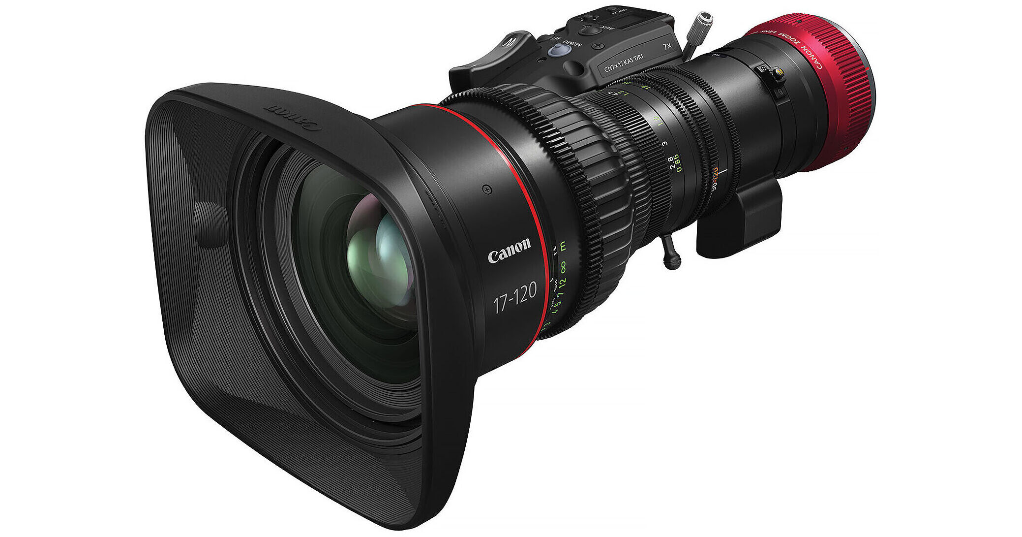 Canon Cine-Servo 17-120mm T2.95-3.9 Lens (Canon RF) 6497C001 B&H