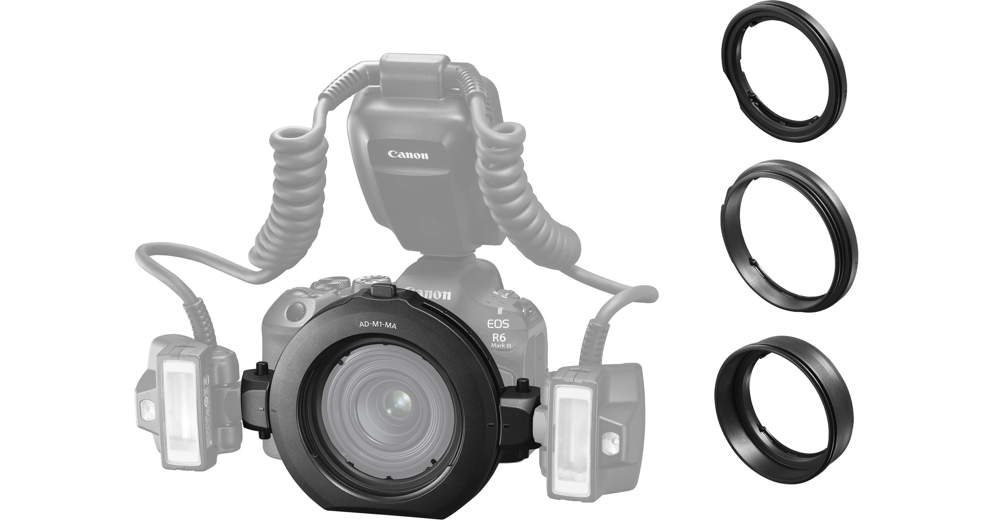 Canon AD-M1-MA Macro Flash Head Adapter 7626C001 B&H Photo Video