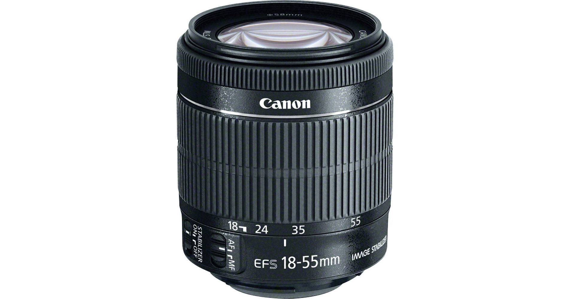 Used Canon EF-S 18-55mm f/3.5-5.6 IS STM Lens 8114B002 B&H Photo