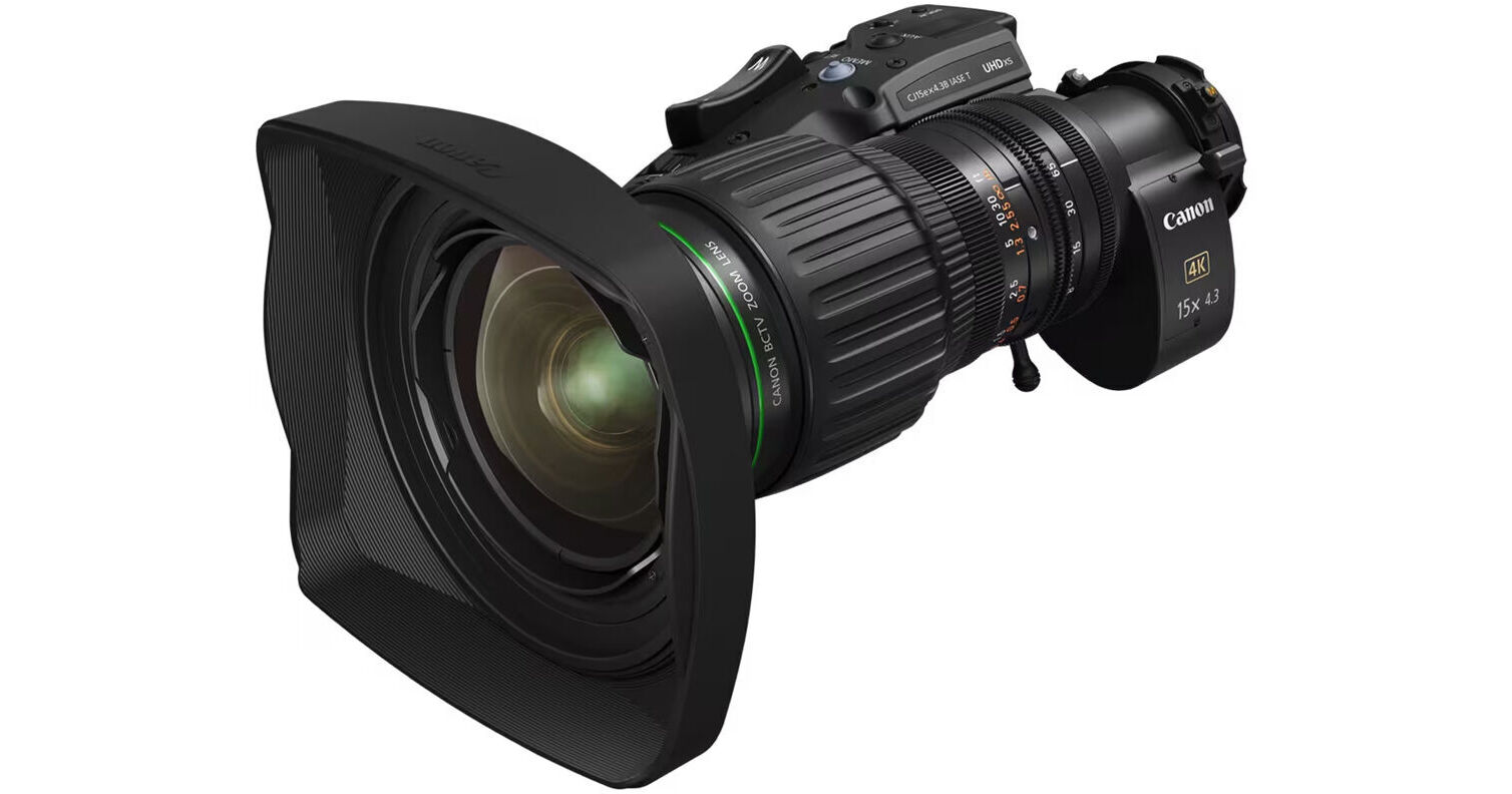 Canon CJ15ex4.3B IASE T Portable 15x 4K Lens CJ15EX4.3B IASE T