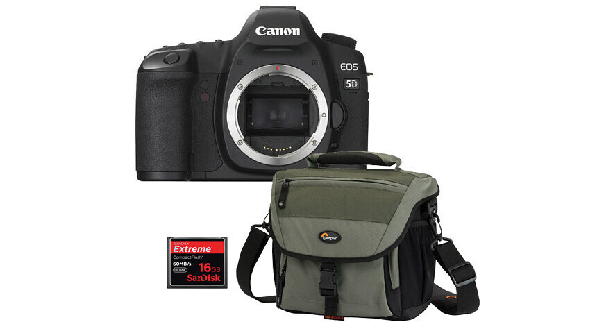 Canon eos 5d mark II カメラフルセット　カバン付き Canon EOS 5D MARK II CAMERA w/FREE BAG/ACC. B&H Photo Video