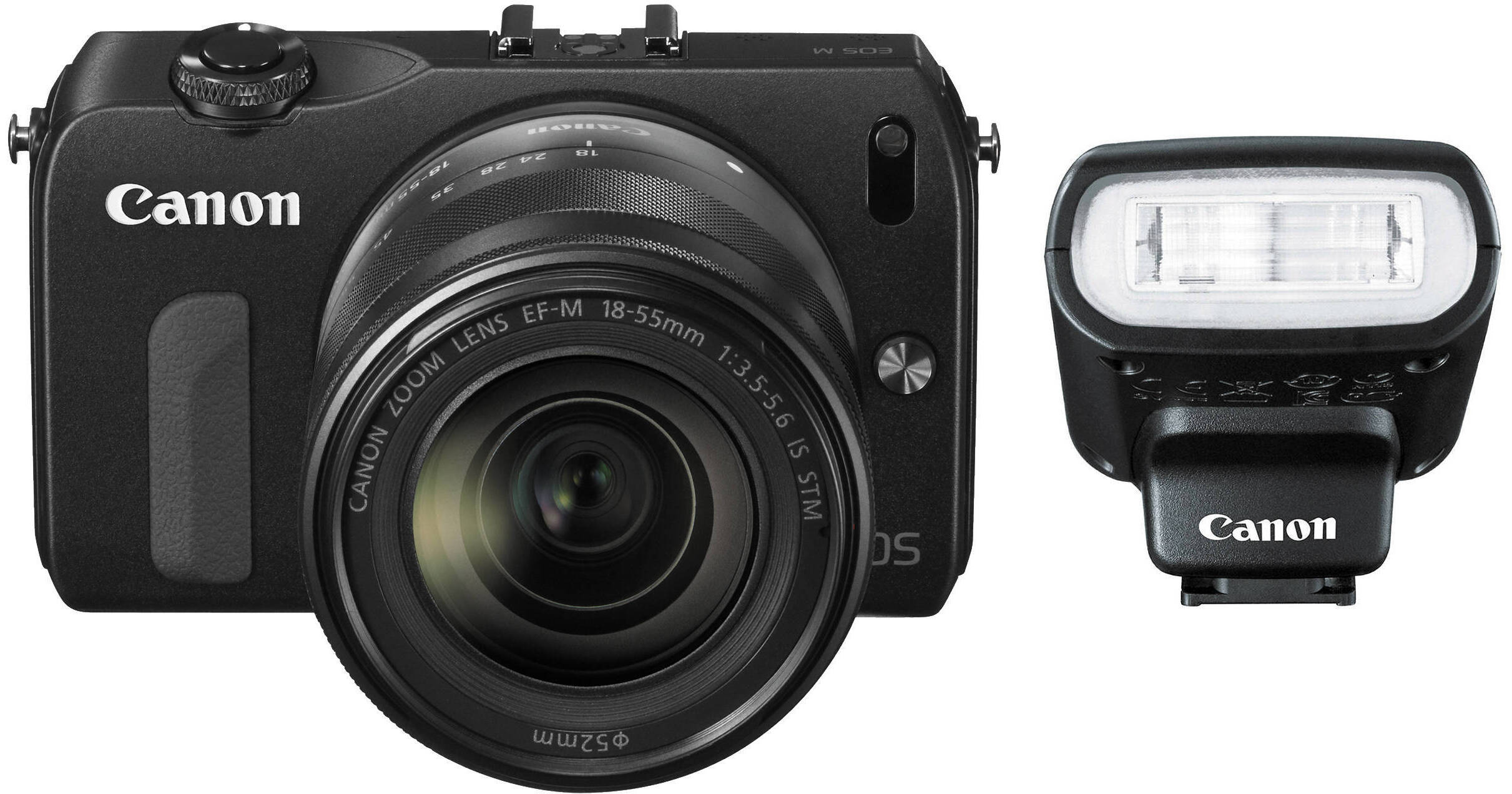 Canon EOS M Mirrorless Digital Camera with 18-55mm Lens and