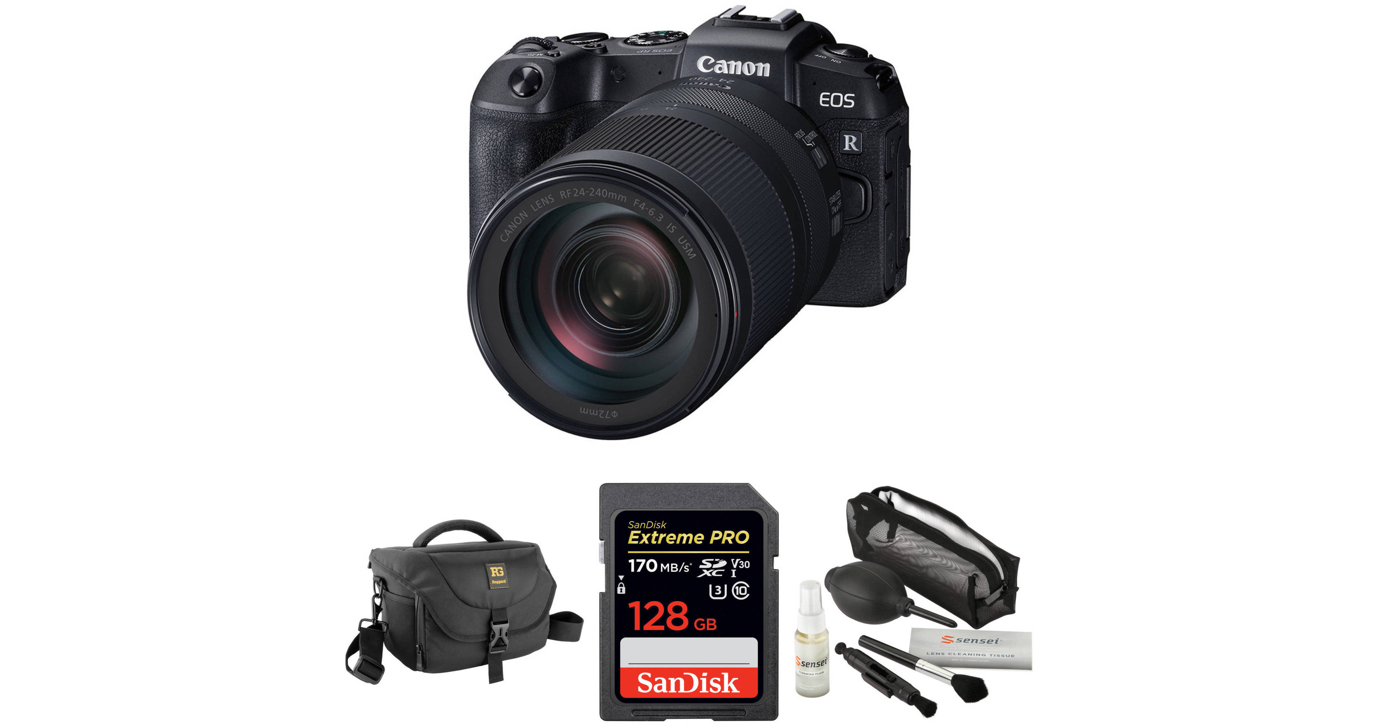 Canon EOS RP Mirrorless Digital Camera with 24-240mm Lens and