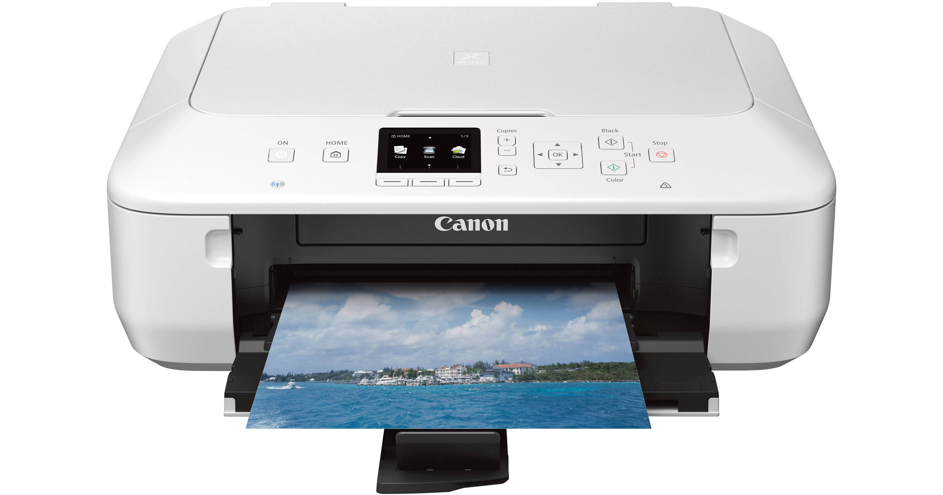 Canon PIXMA MG5520 Wireless Color All-in-One Inkjet 8580B021 B&H