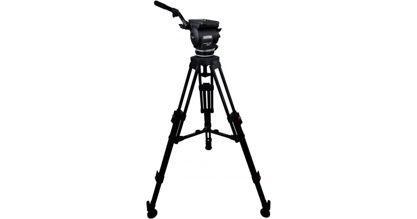 Tête Fluide CARTONI FOCUS HD – 100mm – Pour Caméra – Occasion Pro – 26 Lbs