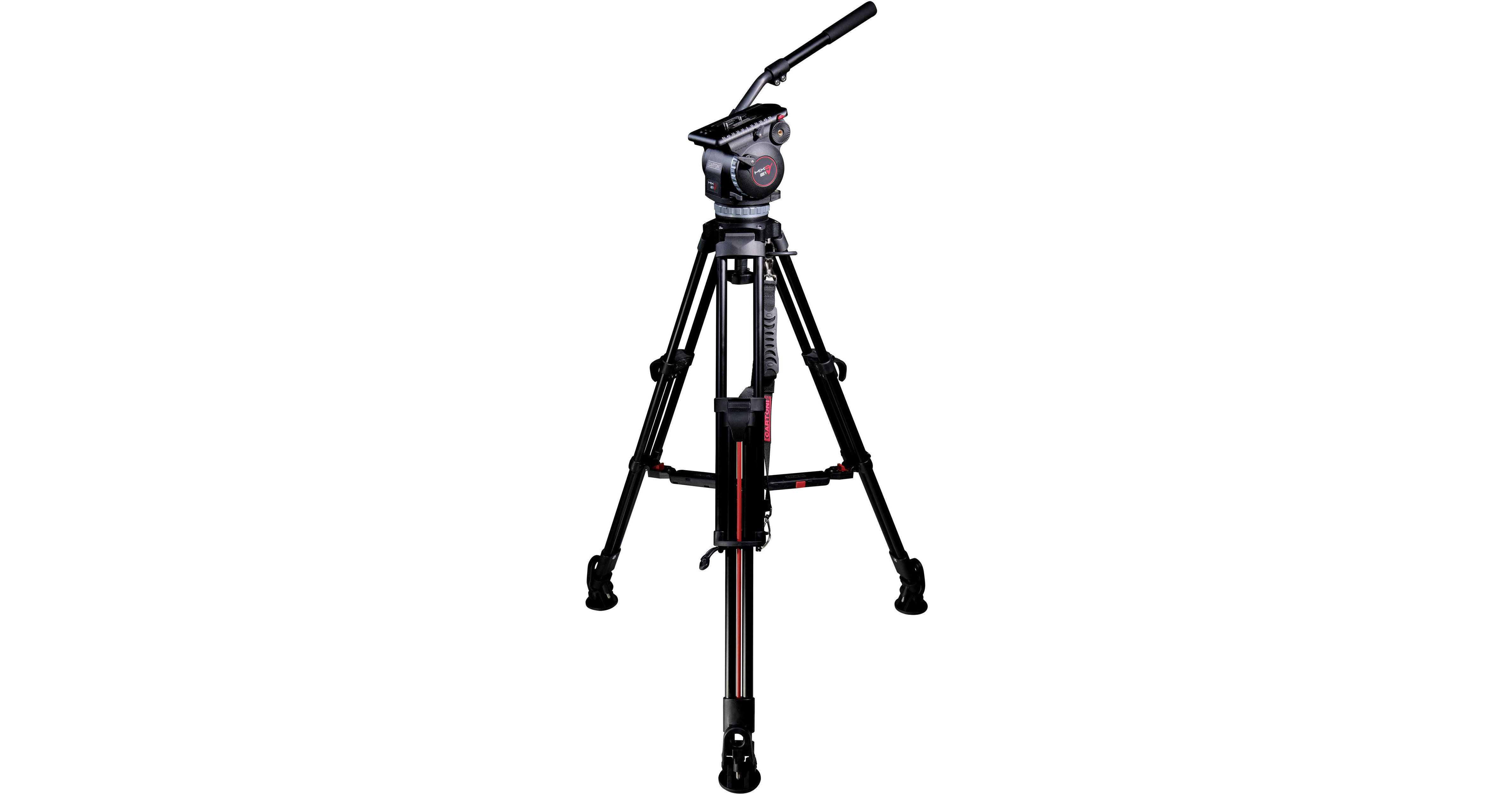 Cartoni MIXO 21 Fluid Head with L506 2-Stage SDS KSDS21-A B&H