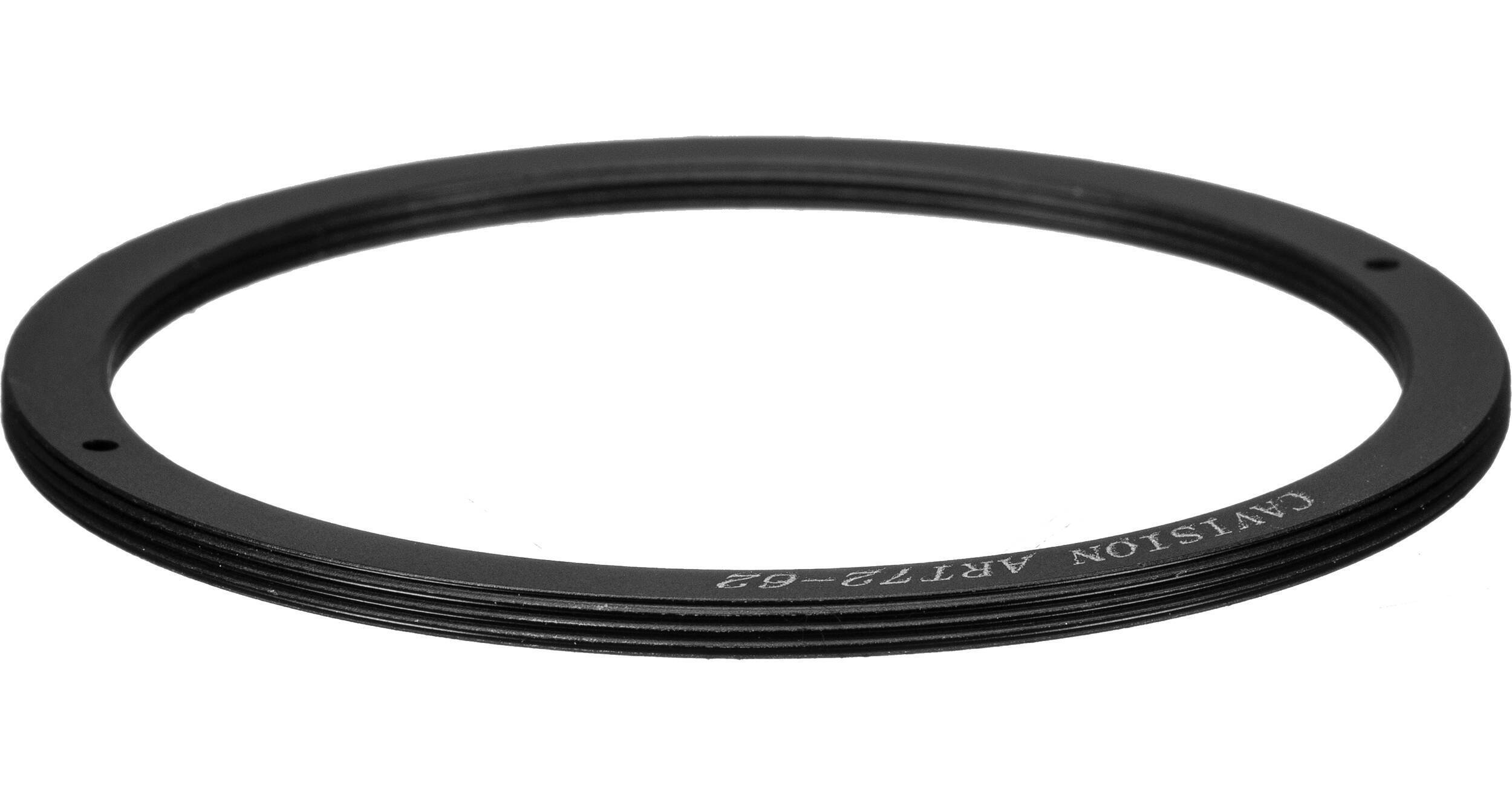 Threaded Adapter Ring Cavision 72mm to 62mm Step-Down Adapter Ring for Wide ART72-62