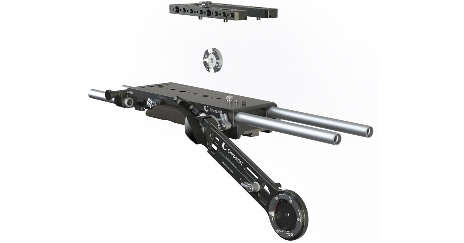 Chrosziel Shoulder Mount Kit with Top Plate, Handgrip