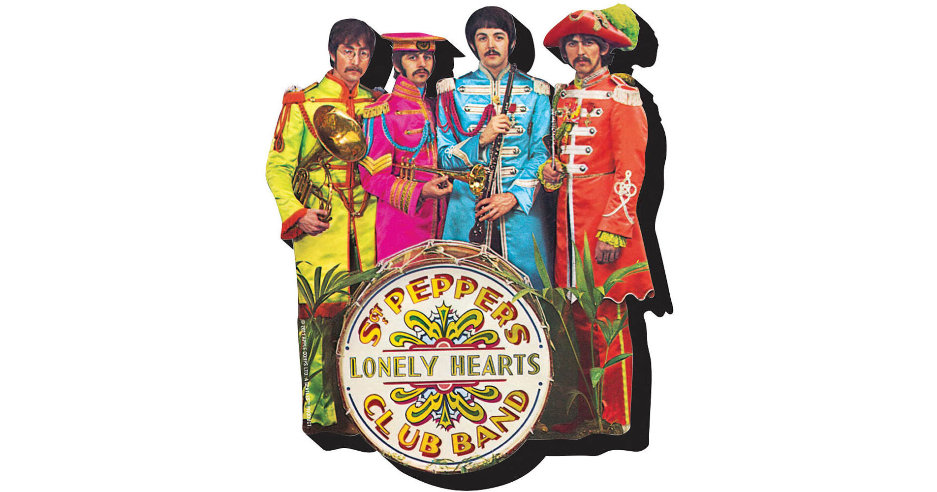 CHUNKY MAGNET The Beatles Sgt. Pepper Chunky Magnet 95024 B&H
