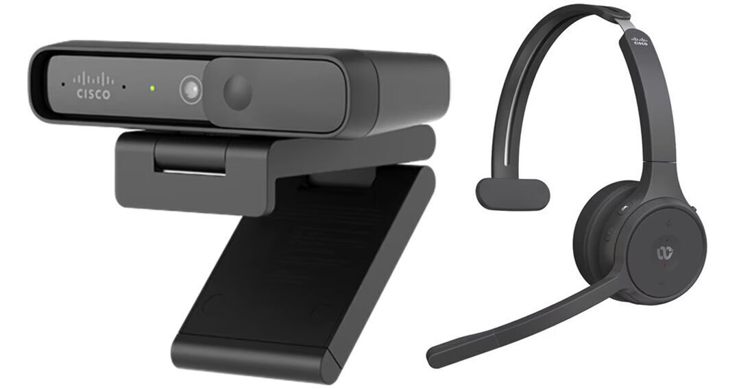 Camera Headset Cisco 721 Wireless Mono Headset & Desk Camera BUN-721+CAMD-C-US