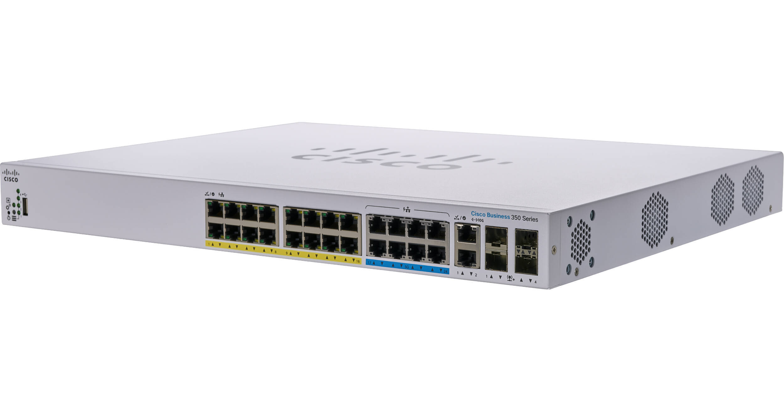 Cisco CBS350-24NGP-4X 24-Port Multi-Gig PoE++ CBS350-24NGP-4X-NA