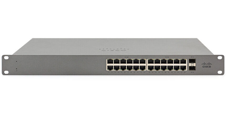 Cisco Meraki Go GS110-24P 24-Port Gigabit PoE GS110-24P-HW-US