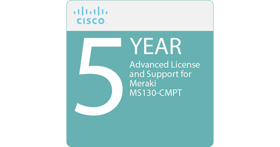 Cisco 5 Year Advanced License And Support LIC MS130 CMPTA 5Y B H cisco-5-year-advanced-license-and-support-lic-ms130-cmpta-5y-b-h